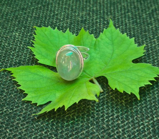 Epidote Ring For Peace & Serenity