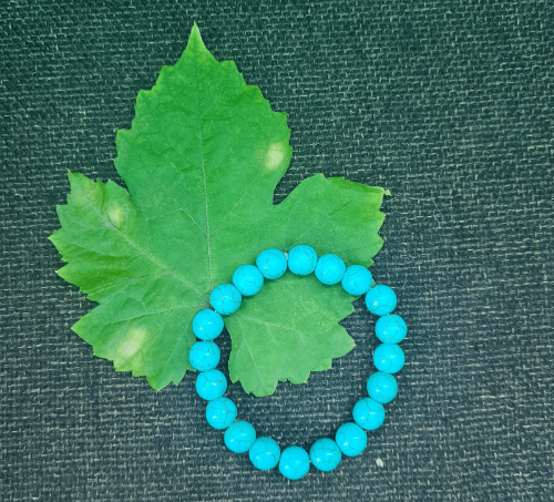 Blue Howlite Bracelet For For Anxiety Relief Dr. Neeti Kaushik s