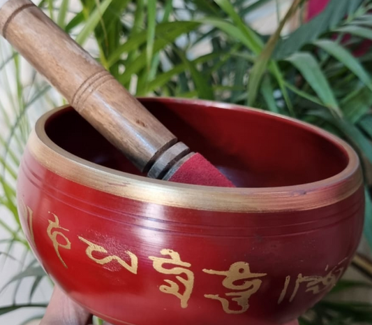 Singing Bowl With Stick For Healing Practices