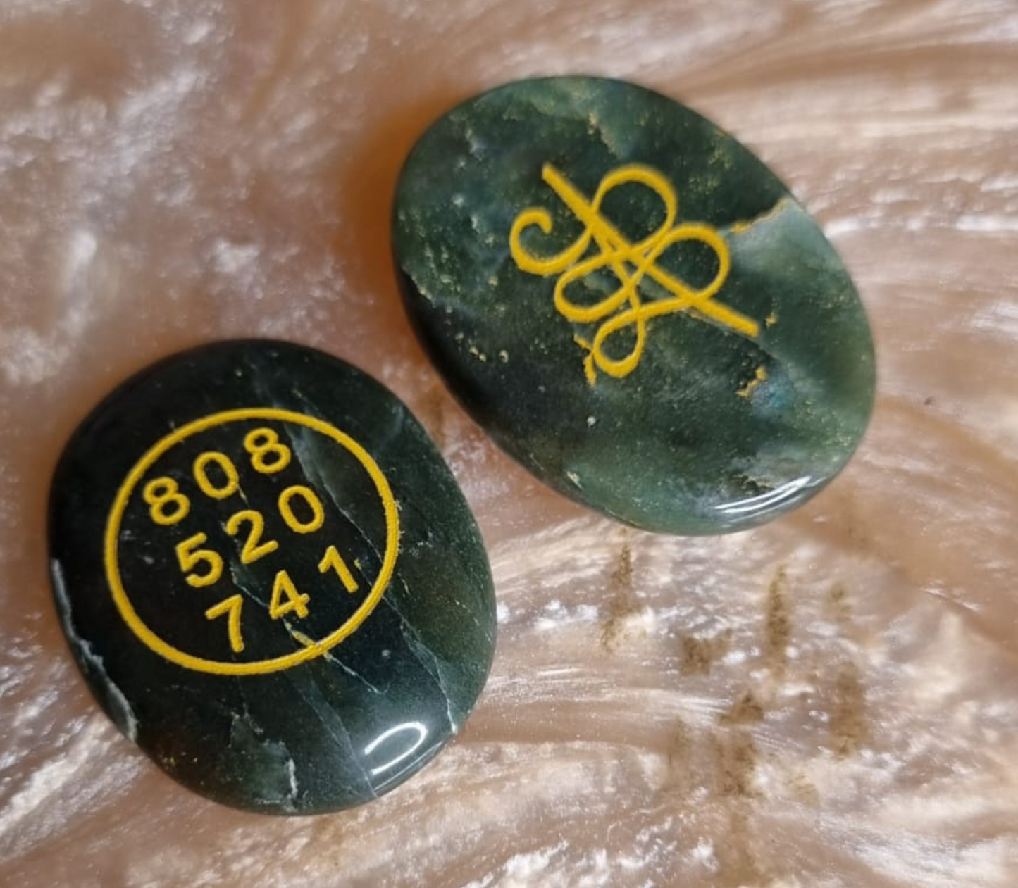 Green Aventurine Money Number Duo For Attracting Wealth