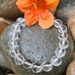 Clear Quartz AAA Quality Diamond Cut Bracelet To Dispelling Negative Energy