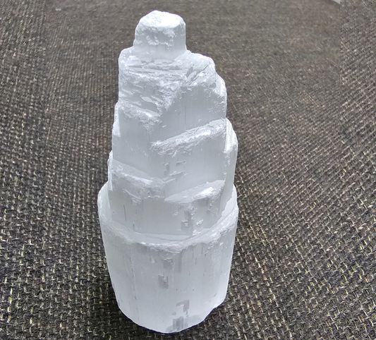 Selenite Mini Tower For Positive Thoughts